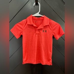 Boys underarmour golf shirt